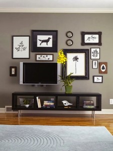 wall mounted tv